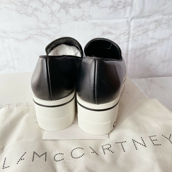 Stella McCartney Binx Logo Platform Slip On SneakerBlack EU 38 US 8 $525 - Picture 5 of 7